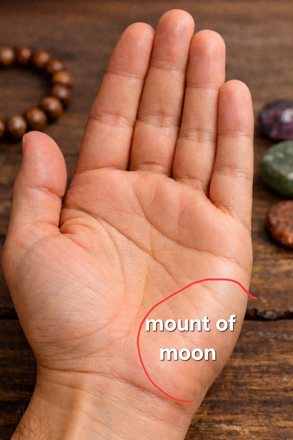 Mount of Moon palmistry